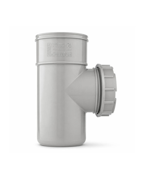 سه راه دریچه بازدید 110 پارس پلاست | بسته 30 عددی