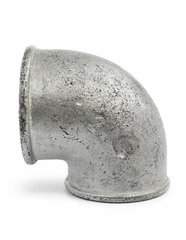زانو 45 درجه آهنی سایز 7 | اتصال فلزی 45 درجه برای لوله‌کشی